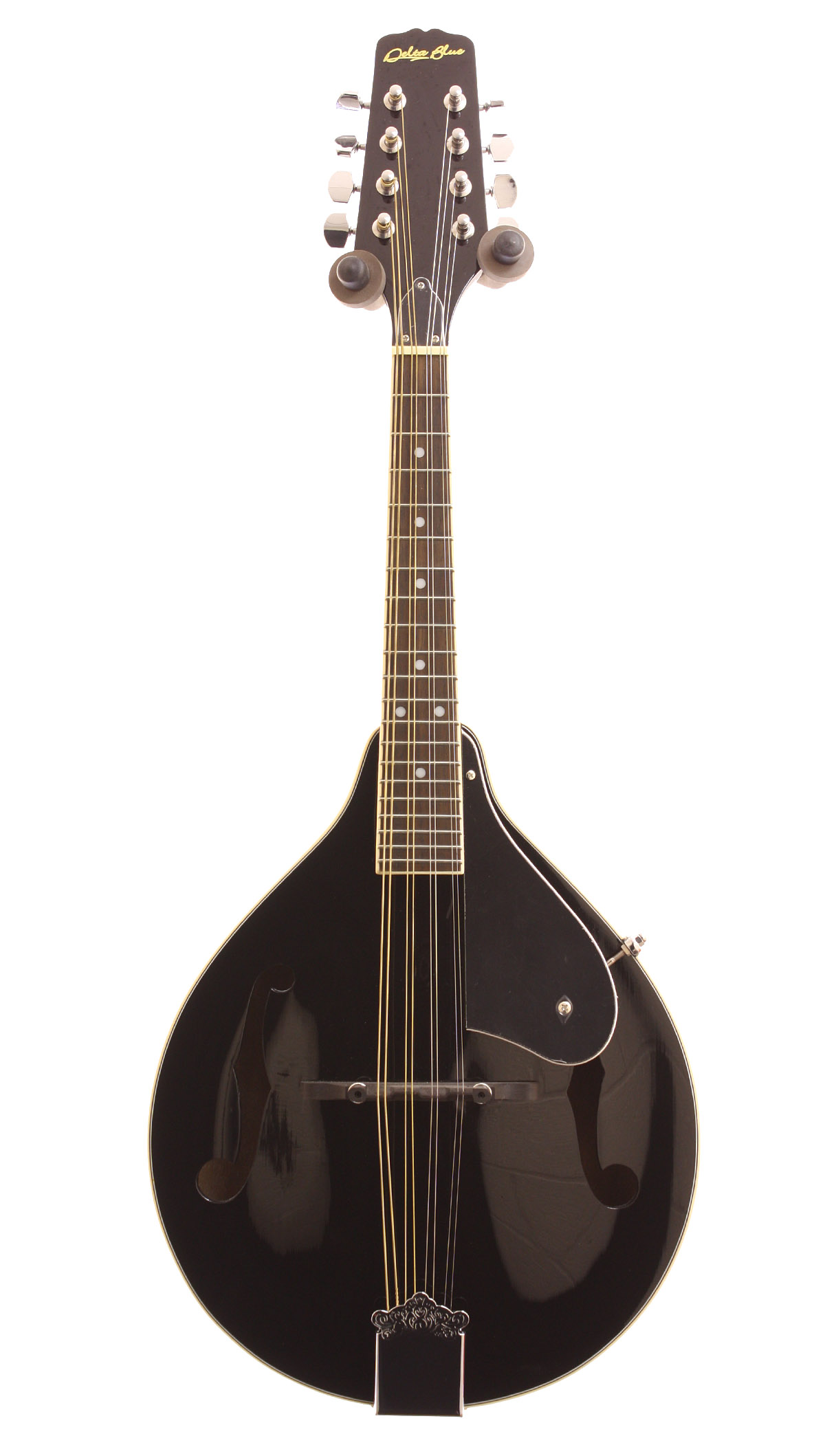Delta Blue AM10 Mandolin Black Stringed Folk Instruments Scayles Music